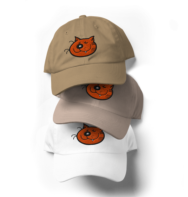 Heathcliff Portrait Dad Hat