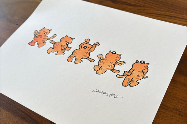Heathcliff Dance Original Drawing