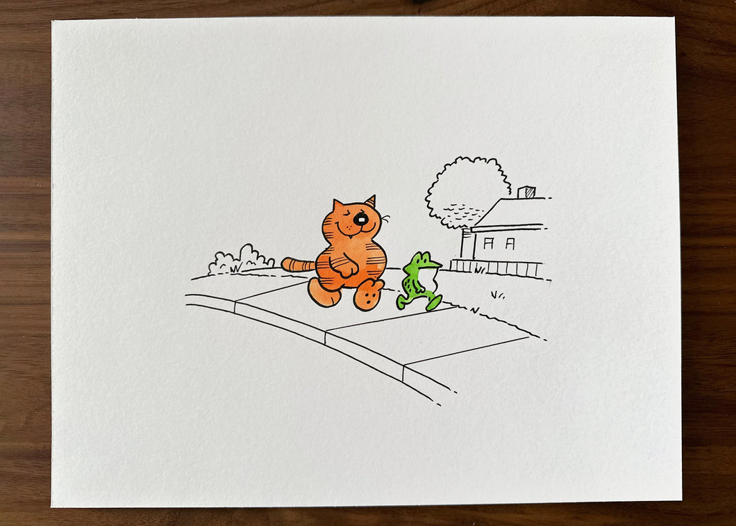 Heathcliff & Jimmy Original Drawings