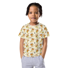 Heathcliff Skates All Over Kids T-Shirt