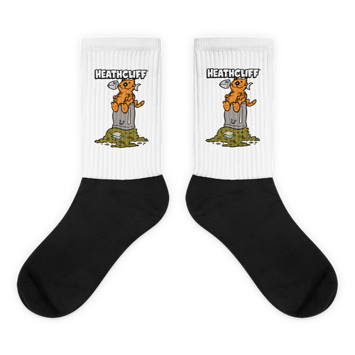 Heathcliff Garbage Night Socks