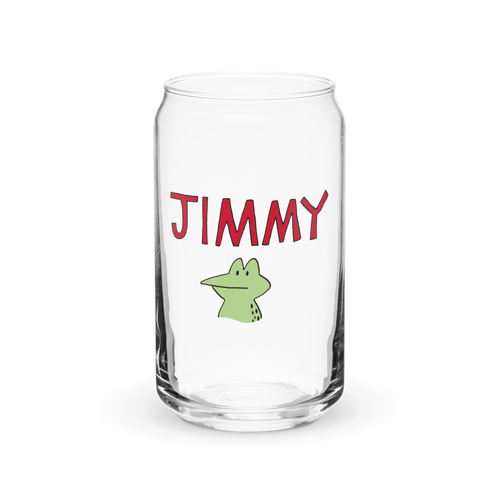 Jimmy Can-Shaped Glass