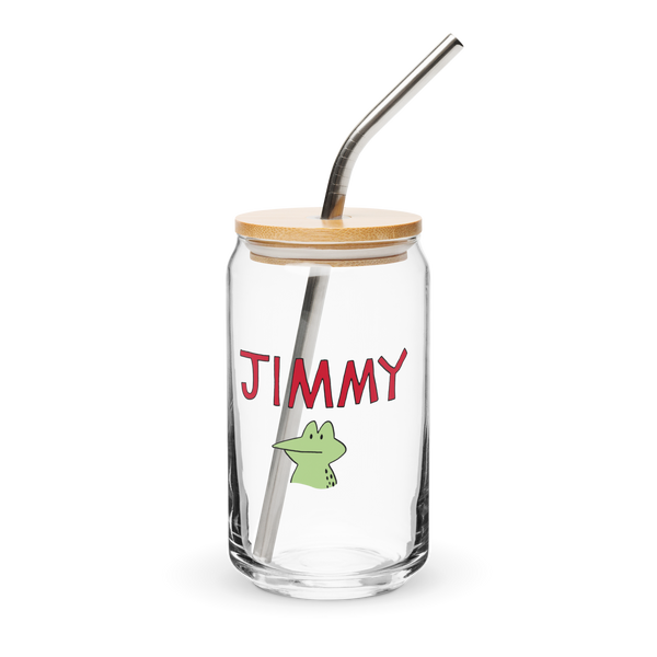 Jimmy Can-Shaped Glass