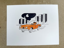 Heathcliff Catmobile Original Artwork