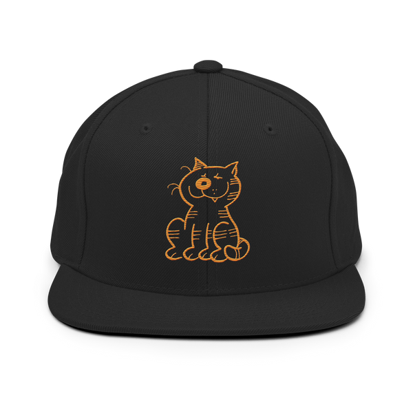 Heathcliff Grin Snapback Hat