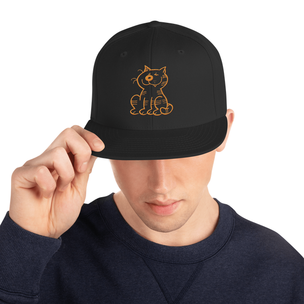 Heathcliff Grin Snapback Hat