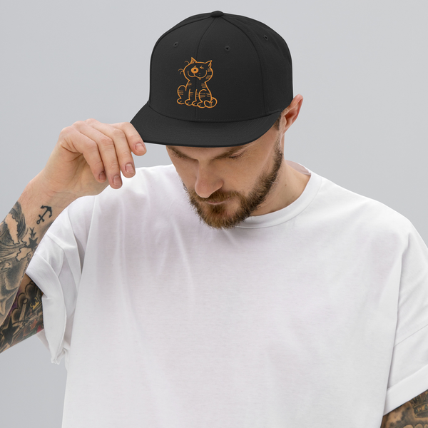 Heathcliff Grin Snapback Hat