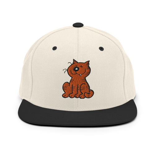 Heathcliff Grin Snapback Hat