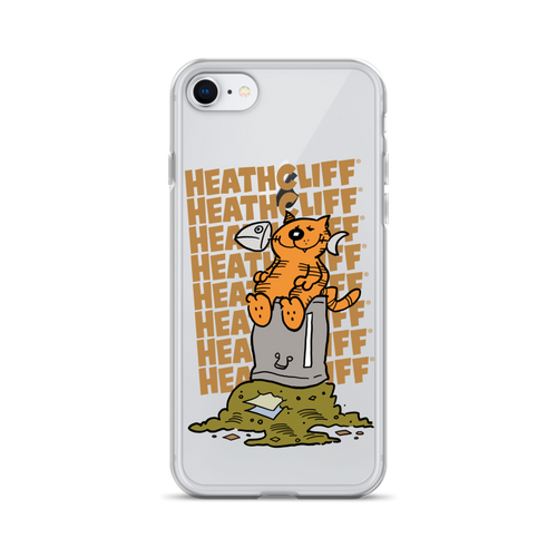 Heathcliff Garbage Night Clear Case for iPhone®