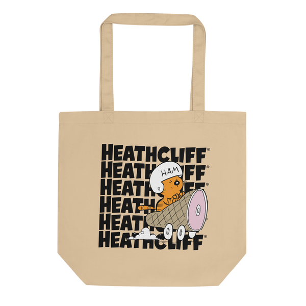 Heathcliff Ham Car Tote Bag