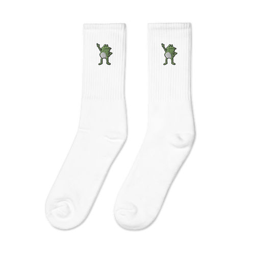 Disco Jimmy Embroidered Socks