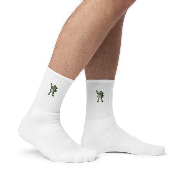 Disco Jimmy Embroidered Socks