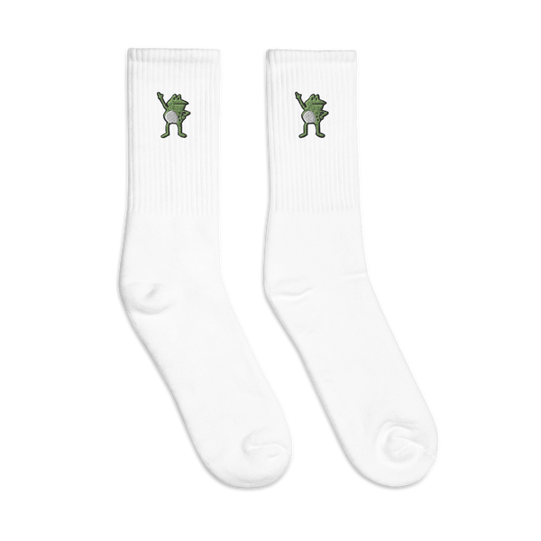 Disco Jimmy Embroidered Socks