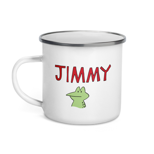 Jimmy Enamel Mug