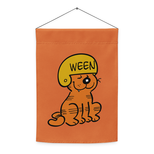 Ween Helmet Garden Flag