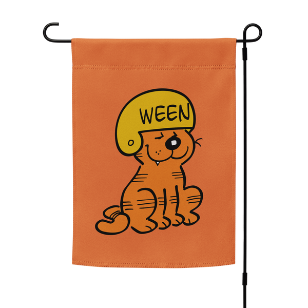 Ween Helmet Garden Flag