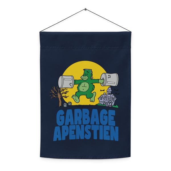 Garbage Apenstein Garden Flag