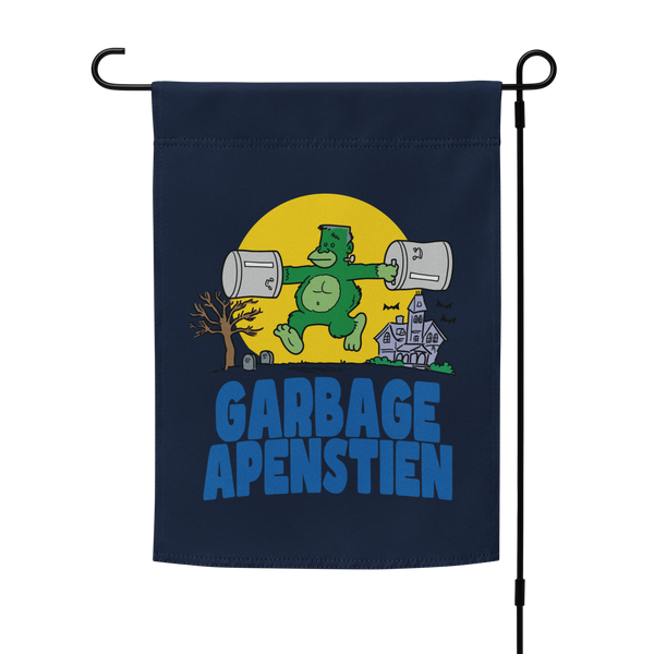Garbage Apenstein Garden Flag