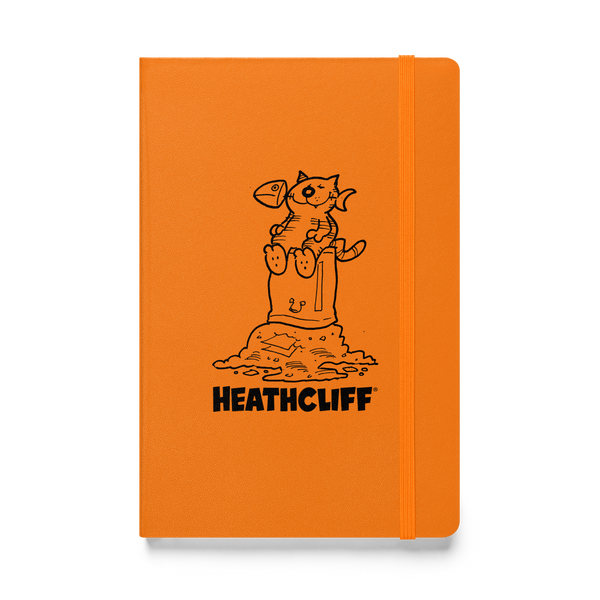 Heathcliff Garbage Night Hardcover Notebook