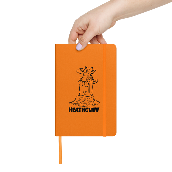 Heathcliff Garbage Night Hardcover Notebook