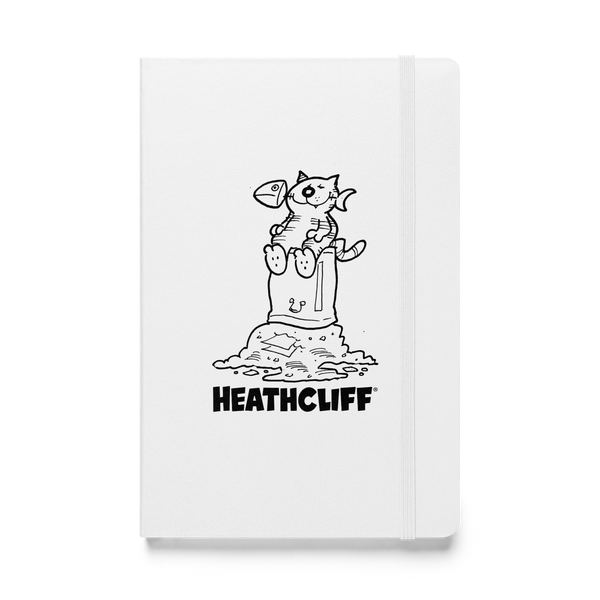 Heathcliff Garbage Night Hardcover Notebook