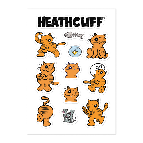 Heathcliff Sticker Sheet