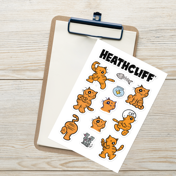 Heathcliff Sticker Sheet