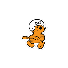 Heathcliff Cat Helmet Sticker