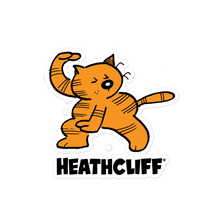 Heathcliff Judo Chop Sticker