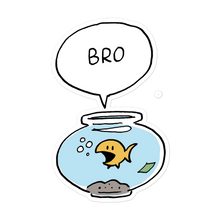 Bro Fish Sticker