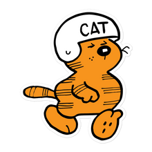 Heathcliff Cat Helmet Sticker