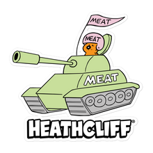 Heathcliff Meat Tank Stickers