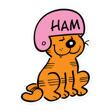 Heathcliff Ham Helmet Sticker