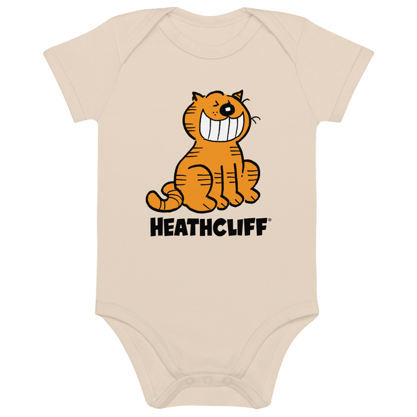 Heathcliff Smile Organic Cotton Baby Bodysuit