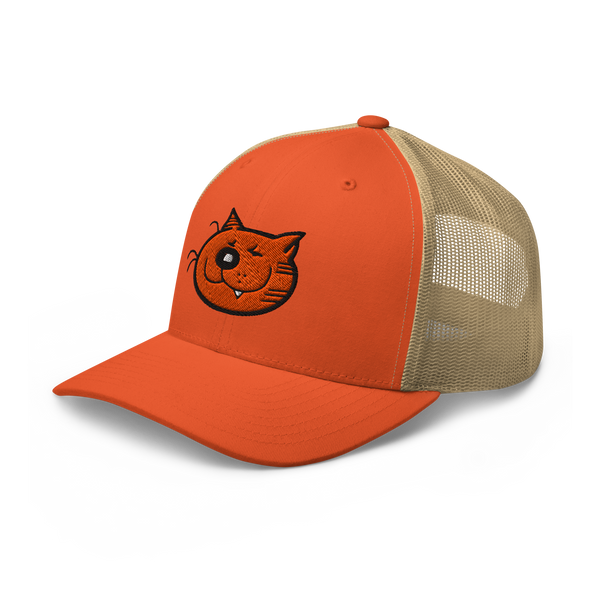 Heathcliff Portrait Trucker Cap