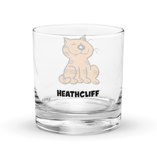 Heathcliff Grin Rocks Glass