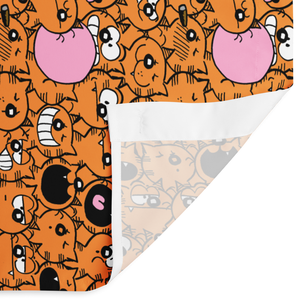 Heathcliff Emo Shower Curtain