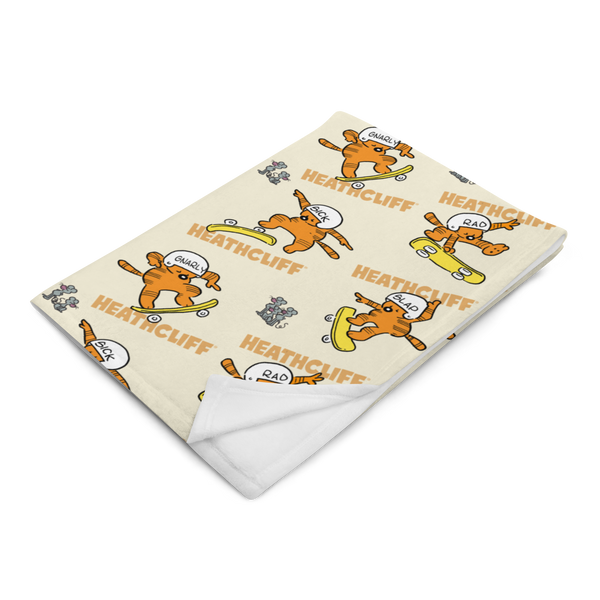 Heathcliff Throw Blankets