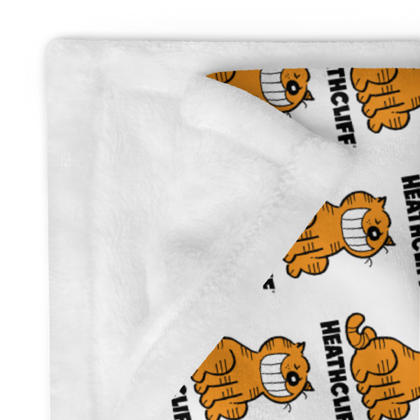 Heathcliff Smile Throw Blanket