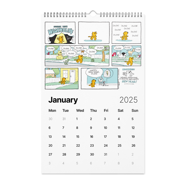 Heathcliff Wall calendar (2025)