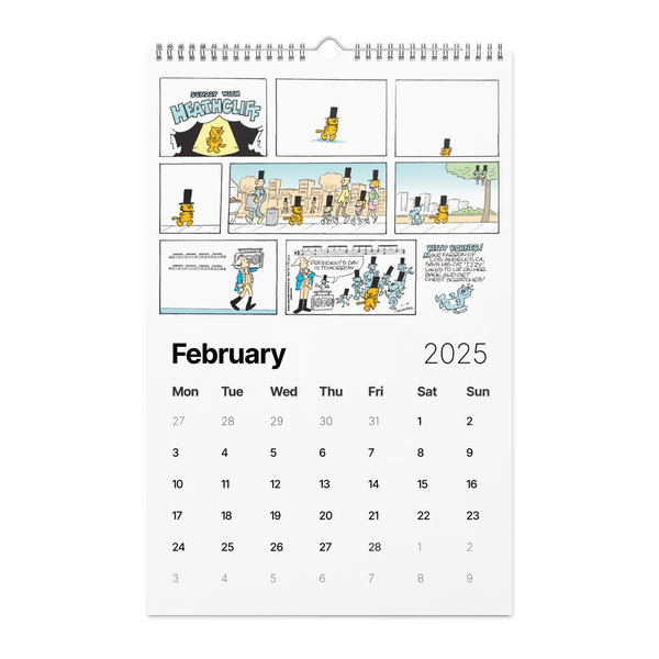 Heathcliff Wall calendar (2025)