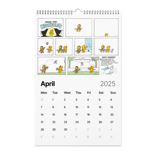 Heathcliff Wall calendar (2025)