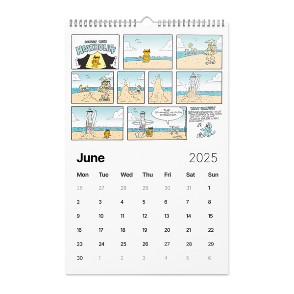 Heathcliff Wall calendar (2025)