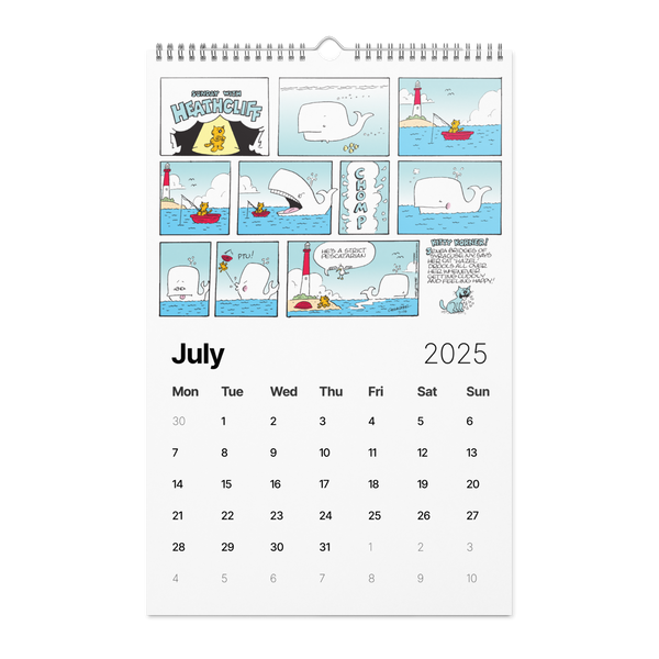 Heathcliff Wall calendar (2025)