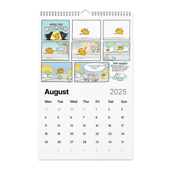 Heathcliff Wall calendar (2025)