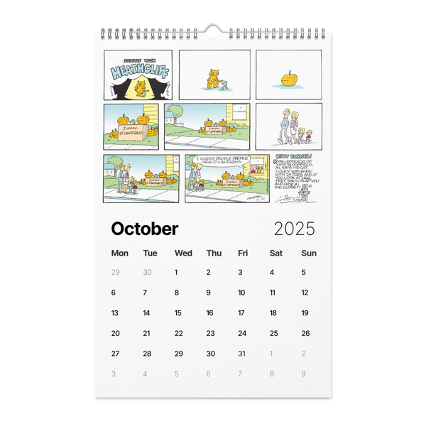 Heathcliff Wall calendar (2025)