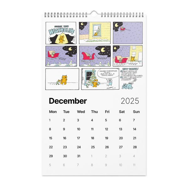 Heathcliff Wall calendar (2025)