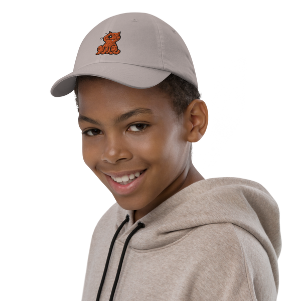 Heathcliff Grin Kids Baseball Cap