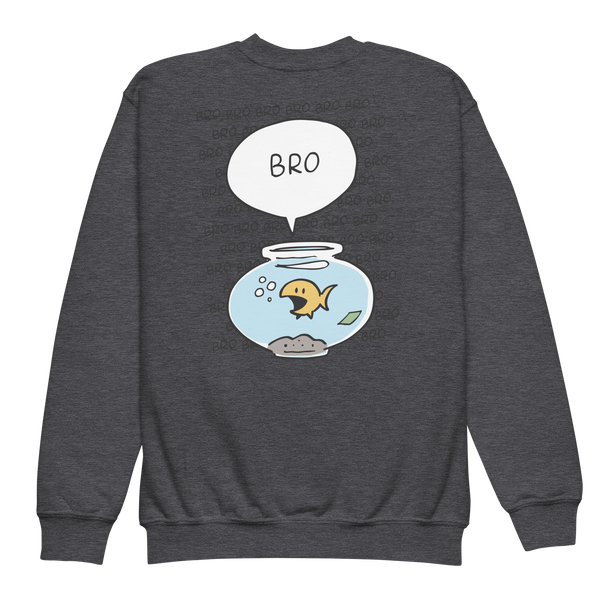 Bro Fish Youth Sweatshirt