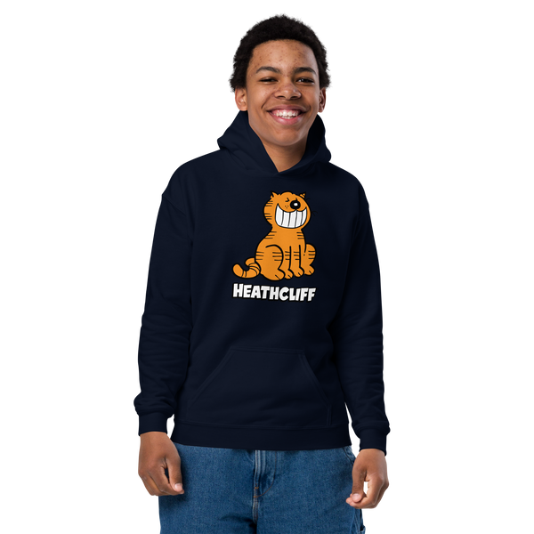 Heathcliff Smile Youth Heavy Blend Hoodie